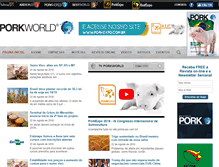 Tablet Screenshot of porkworld.com.br